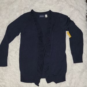 The Children's Place Girls Ruffle Cardigan Size 7/8